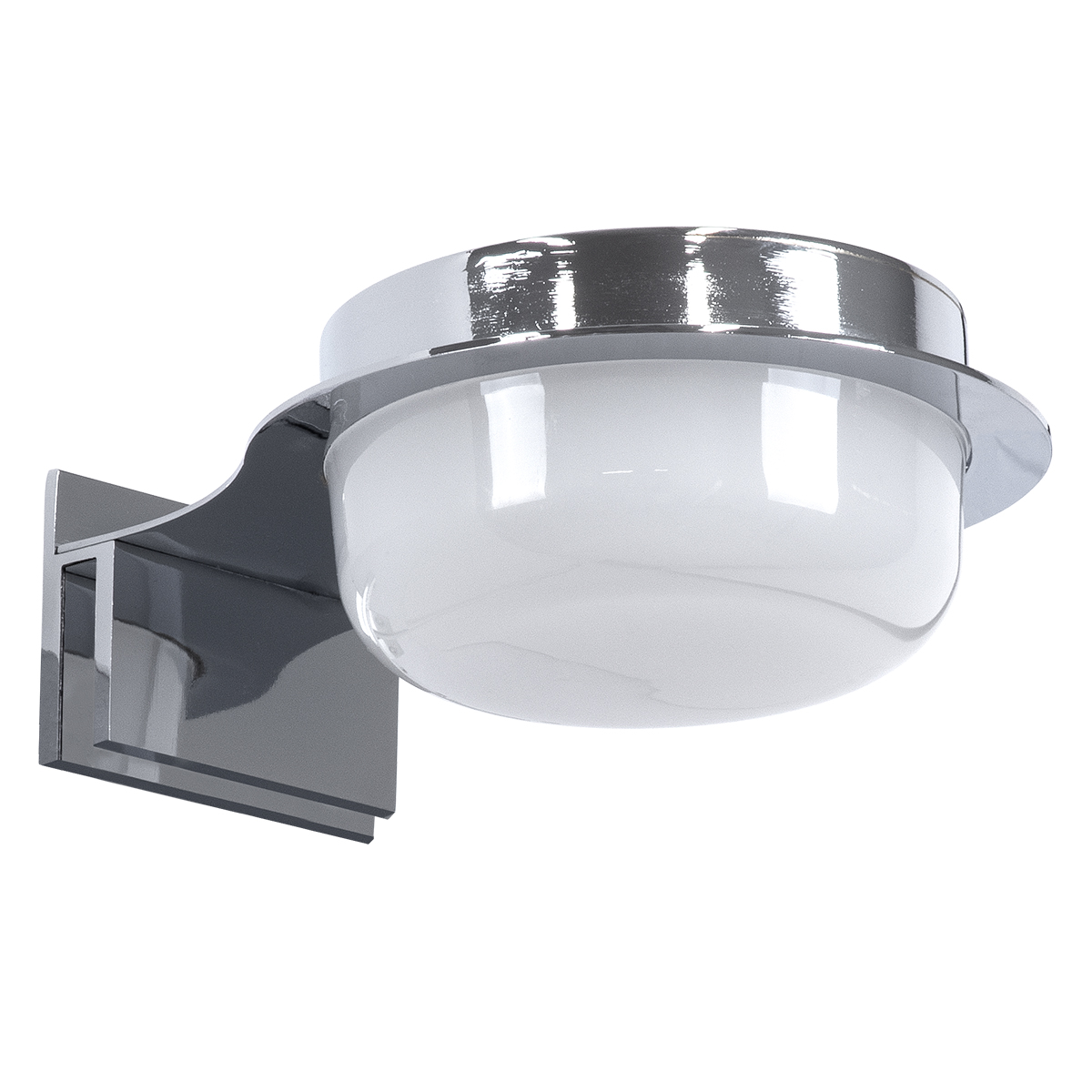 LEDTM® KIARA 60402 Μοντέρνο Φωτιστικό Τοίχου - Απλίκα Καθρέπτη Μπάνιου LED 5W 560lm 120° AC 220-240V IP44 Φυσικό Λευκό 4500K - Lumileds SMD Chip & TÜV SÜD Driver - Νίκελ Χρώμιο & Λευκό - Μ10 x Π13 x Υ3cm - 3 Χρόνια Εγγύηση - Image 4