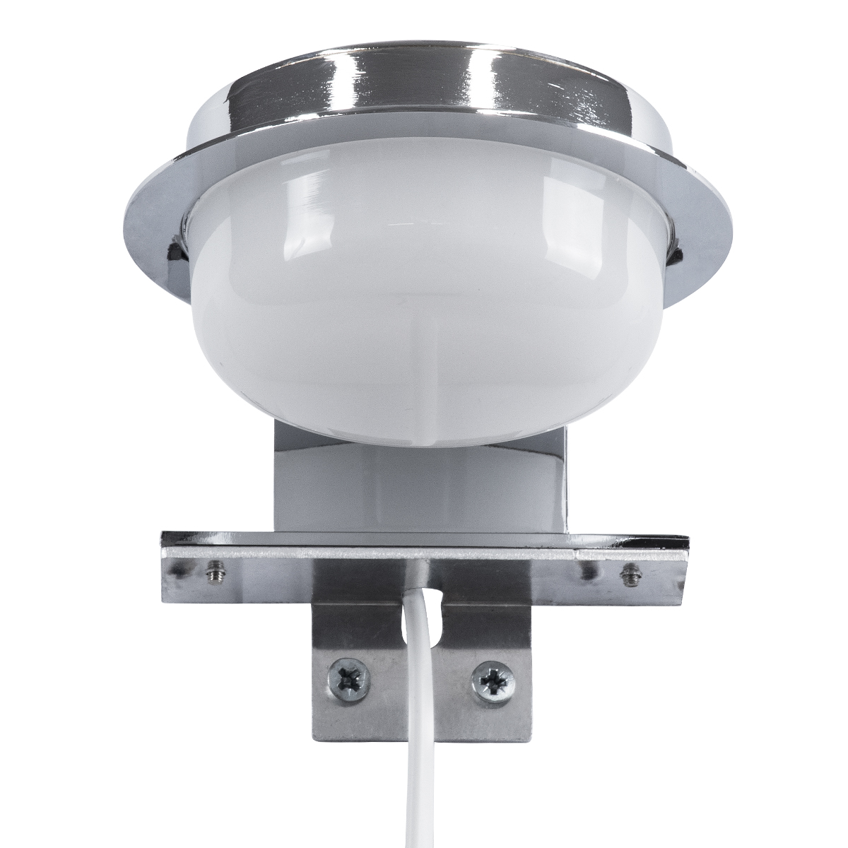 LEDTM® KIARA 60402 Μοντέρνο Φωτιστικό Τοίχου - Απλίκα Καθρέπτη Μπάνιου LED 5W 560lm 120° AC 220-240V IP44 Φυσικό Λευκό 4500K - Lumileds SMD Chip & TÜV SÜD Driver - Νίκελ Χρώμιο & Λευκό - Μ10 x Π13 x Υ3cm - 3 Χρόνια Εγγύηση - Image 7