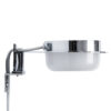 LEDTM® KIARA 60402 Μοντέρνο Φωτιστικό Τοίχου - Απλίκα Καθρέπτη Μπάνιου LED 5W 560lm 120° AC 220-240V IP44 Φυσικό Λευκό 4500K - Lumileds SMD Chip & TÜV SÜD Driver - Νίκελ Χρώμιο & Λευκό - Μ10 x Π13 x Υ3cm - 3 Χρόνια Εγγύηση - Image 8