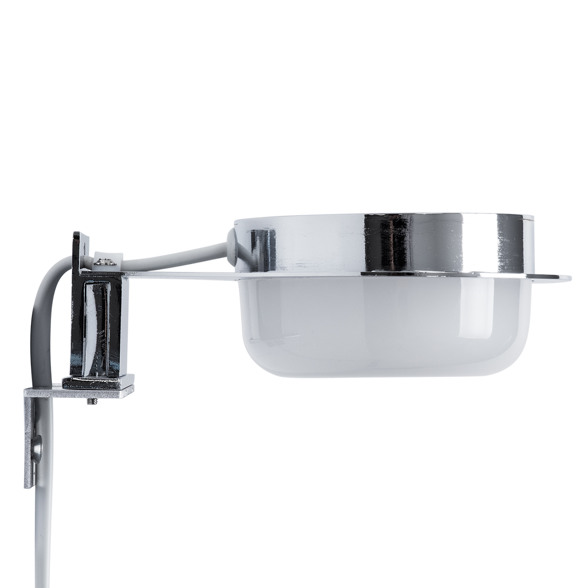 LEDTM® KIARA 60402 Μοντέρνο Φωτιστικό Τοίχου - Απλίκα Καθρέπτη Μπάνιου LED 5W 560lm 120° AC 220-240V IP44 Φυσικό Λευκό 4500K - Lumileds SMD Chip & TÜV SÜD Driver - Νίκελ Χρώμιο & Λευκό - Μ10 x Π13 x Υ3cm - 3 Χρόνια Εγγύηση - Image 8