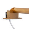 LEDTM® ELSA 60407 Μοντέρνο Φωτιστικό Τοίχου - Απλίκα Καθρέπτη Μπάνιου με Ντουί 1 x G9 AC 220-240V IP44 - Χάλκινο & Λευκό - Μ3.5 x Π13.5 x Υ20cm - Image 9