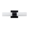 LEDTM® ANAIS 60408 Μοντέρνο Φωτιστικό Τοίχου - Απλίκα Καθρέπτη Μπάνιου με Ντουί 2 x G9 AC 220-240V IP44 - Μαύρο Ματ & Λευκό - Μ34 x Π12 x Υ11cm - Image 5