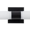 LEDTM® ANAIS 60408 Μοντέρνο Φωτιστικό Τοίχου - Απλίκα Καθρέπτη Μπάνιου με Ντουί 2 x G9 AC 220-240V IP44 - Μαύρο Ματ & Λευκό - Μ34 x Π12 x Υ11cm - Image 7