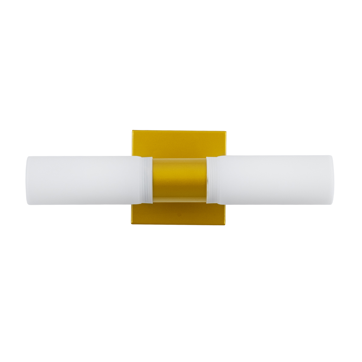 LEDTM® ANAIS 60409 Μοντέρνο Φωτιστικό Τοίχου - Απλίκα Καθρέπτη Μπάνιου με Ντουί 2 x G9 AC 220-240V IP44 - Χρυσό Βούρτσας & Λευκό - Μ34 x Π12 x Υ11cm - Image 5