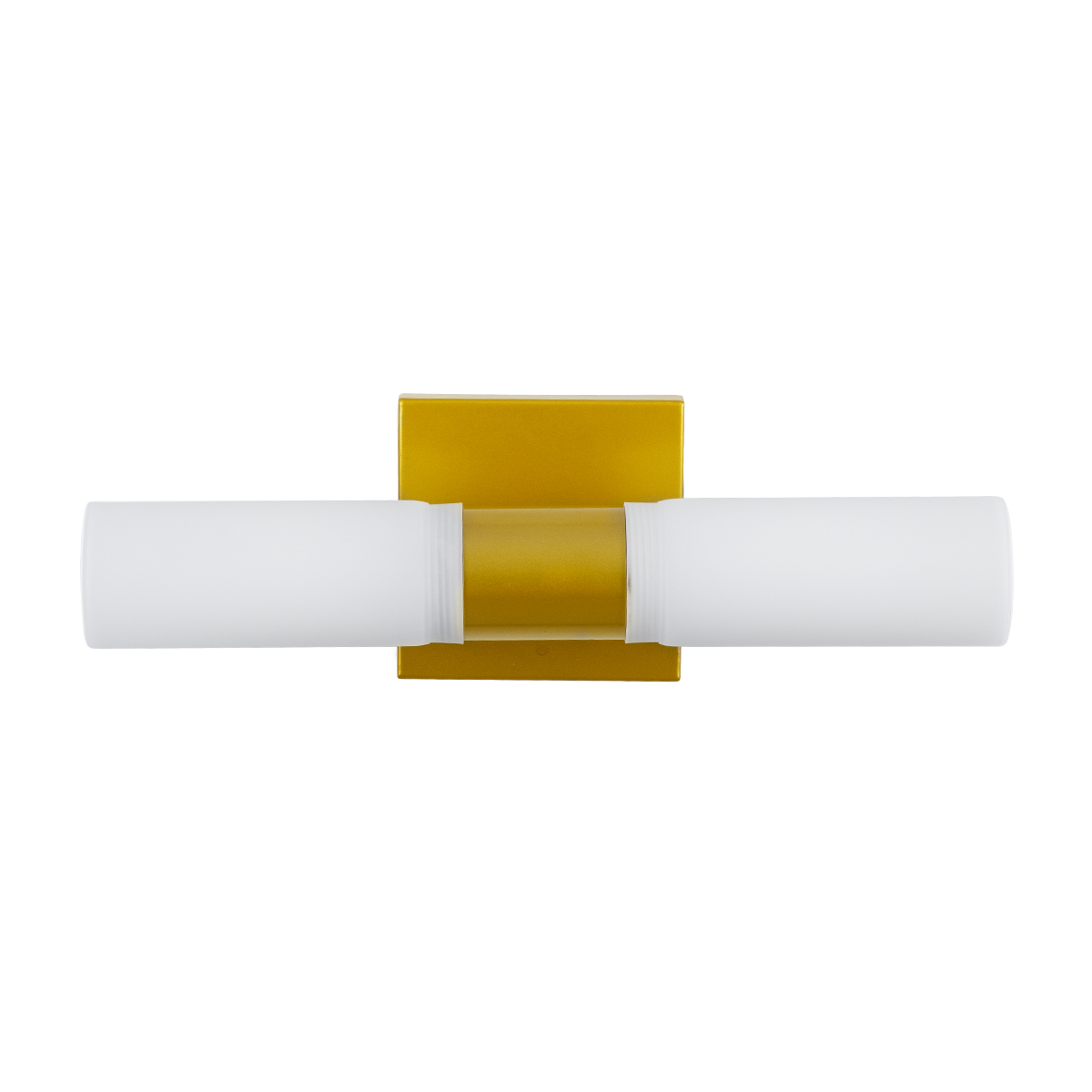 LEDTM® ANAIS 60409 Μοντέρνο Φωτιστικό Τοίχου - Απλίκα Καθρέπτη Μπάνιου με Ντουί 2 x G9 AC 220-240V IP44 - Χρυσό Βούρτσας & Λευκό - Μ34 x Π12 x Υ11cm - Image 6