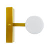 LEDTM® ANAIS 60409 Μοντέρνο Φωτιστικό Τοίχου - Απλίκα Καθρέπτη Μπάνιου με Ντουί 2 x G9 AC 220-240V IP44 - Χρυσό Βούρτσας & Λευκό - Μ34 x Π12 x Υ11cm - Image 8
