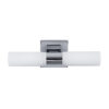 LEDTM® ANAIS 60410 Μοντέρνο Φωτιστικό Τοίχου - Απλίκα Καθρέπτη Μπάνιου με Ντουί 2 x G9 AC 220-240V IP20 - Νίκελ Χρώμιο - Μ34 x Π12 x Υ11cm - Image 6