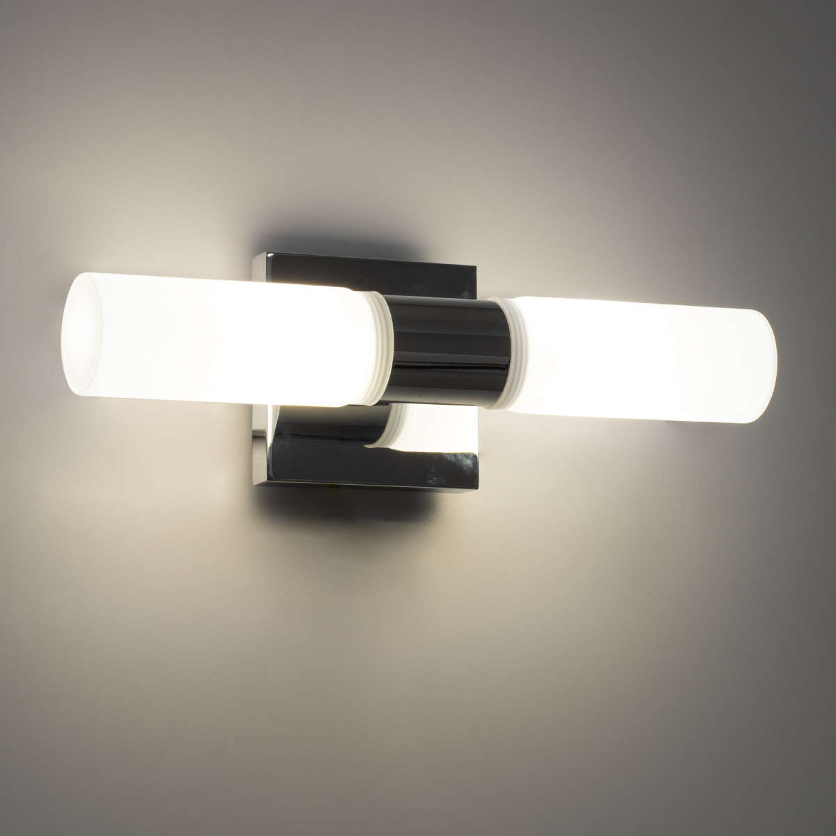 LEDTM® ANAIS 60410 Μοντέρνο Φωτιστικό Τοίχου - Απλίκα Καθρέπτη Μπάνιου με Ντουί 2 x G9 AC 220-240V IP20 - Νίκελ Χρώμιο - Μ34 x Π12 x Υ11cm - Image 9