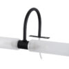 LEDTM® FLORA 60412 Μοντέρνο Φωτιστικό Τοίχου - Απλίκα Καθρέπτη Μπάνιου με Ντουί 2 x G9 AC 220-240V IP44 - Μαύρο Ματ - Μ31 x Π13 x Υ12cm - Image 6