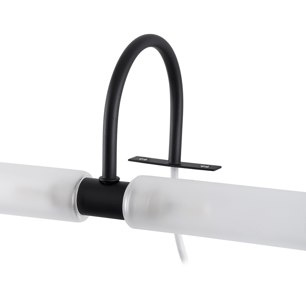 LEDTM® FLORA 60412 Μοντέρνο Φωτιστικό Τοίχου - Απλίκα Καθρέπτη Μπάνιου με Ντουί 2 x G9 AC 220-240V IP44 - Μαύρο Ματ - Μ31 x Π13 x Υ12cm - Image 6