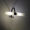 LEDTM® FLORA 60412 Μοντέρνο Φωτιστικό Τοίχου - Απλίκα Καθρέπτη Μπάνιου με Ντουί 2 x G9 AC 220-240V IP44 - Μαύρο Ματ - Μ31 x Π13 x Υ12cm - Image 7
