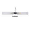 LEDTM® FLORA 60414 Μοντέρνο Φωτιστικό Τοίχου - Απλίκα Καθρέπτη Μπάνιου με Ντουί 2 x G9 AC 220-240V IP44 - Νίκελ Χρώμιο - Μ31 x Π13 x Υ12cm - Image 2