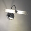 LEDTM® PAOLA 60418 Μοντέρνο Φωτιστικό Τοίχου - Απλίκα Καθρέπτη Μπάνιου με Ντουί 2 x G9 AC 220-240V IP44 - Νίκελ Χρώμιο - Μ31 x Π16 x Υ15cm - Image 9
