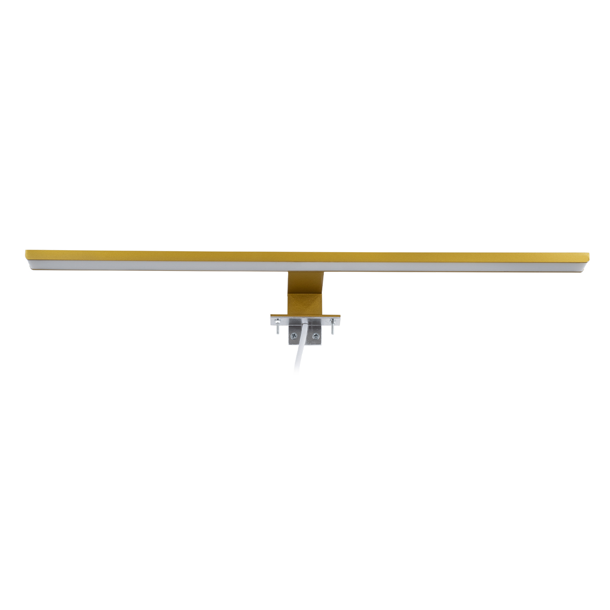 LEDTM® NINA 60421 Μοντέρνο Φωτιστικό Τοίχου - Απλίκα Καθρέπτη Μπάνιου LED 12W 1400lm 120° AC 220-240V IP44 Φυσικό Λευκό 4500K - Lumileds SMD Chip & TÜV SÜD Driver - Σατινέ Χρυσό Βούρτσας - Μ60 x Π10.5 x Υ4cm - 3 Χρόνια Εγγύηση - Image 7