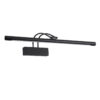 LEDTM® LAURA 60424 Μοντέρνο Φωτιστικό Τοίχου - Απλίκα Καθρέπτη Μπάνιου LED 12W 1400lm 120° AC 220-240V IP44 Φυσικό Λευκό 4500K - Lumileds SMD Chip & TÜV SÜD Driver - Μαύρο Ματ - Μ60 x Π27 x Υ13cm - 3 Χρόνια Εγγύηση - Image 3