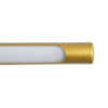 LEDTM® LAURA 60425 Μοντέρνο Φωτιστικό Τοίχου - Απλίκα Καθρέπτη Μπάνιου LED 12W 1400lm 120° AC 220-240V IP44 Φυσικό Λευκό 4500K - Lumileds SMD Chip & TÜV SÜD Driver - Χρυσό Βούρτσας - Μ60 x Π27 x Υ13cm - 3 Χρόνια Εγγύηση - Image 8