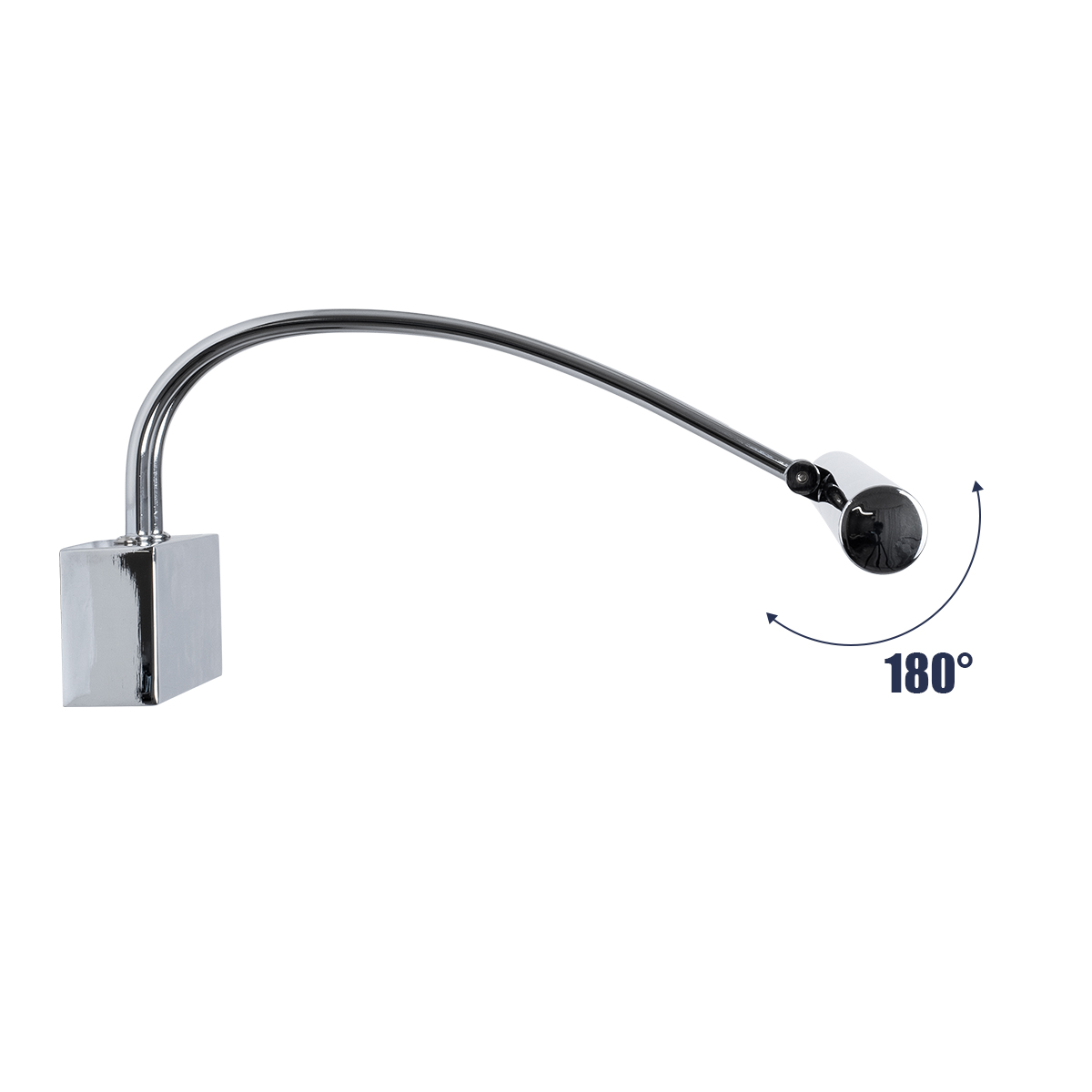 LEDTM® LAURA 60426 Μοντέρνο Φωτιστικό Τοίχου - Απλίκα Καθρέπτη Μπάνιου LED 12W 1400lm 120° AC 220-240V IP44 Φυσικό Λευκό 4500K - Lumileds SMD Chip & TÜV SÜD Driver - Νίκελ Χρώμιο - Μ60 x Π27 x Υ13cm - 3 Χρόνια Εγγύηση - Image 7