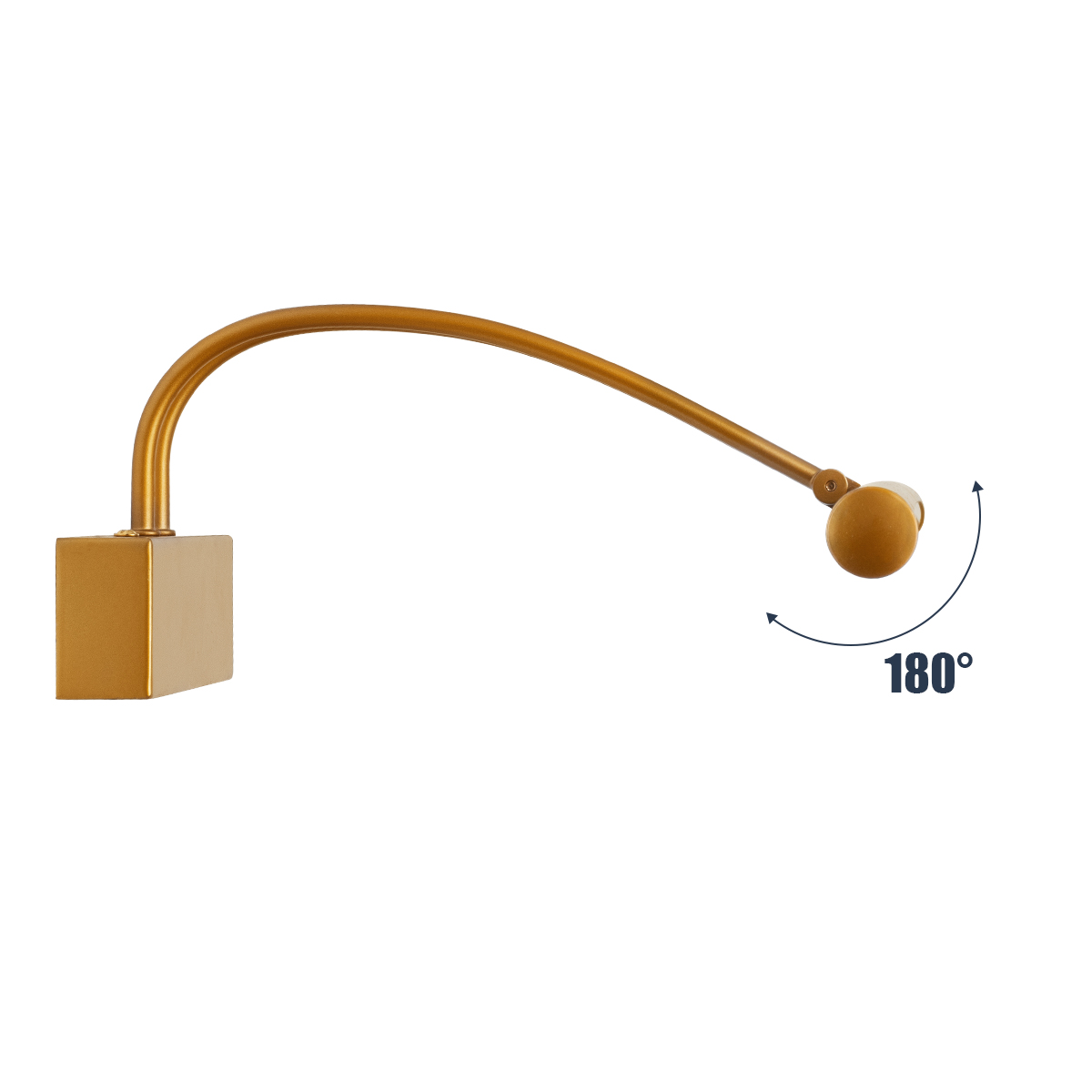 LEDTM® LAURA 60427 Μοντέρνο Φωτιστικό Τοίχου - Απλίκα Καθρέπτη Μπάνιου LED 12W 1400lm 120° AC 220-240V IP20 Φυσικό Λευκό 4500K - Lumileds SMD Chip & TÜV SÜD Driver - Χάλκινο - Μ60 x Π27 x Υ13cm - 3 Χρόνια Εγγύηση - Image 7