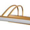 LEDTM® LAURA 60427 Μοντέρνο Φωτιστικό Τοίχου - Απλίκα Καθρέπτη Μπάνιου LED 12W 1400lm 120° AC 220-240V IP20 Φυσικό Λευκό 4500K - Lumileds SMD Chip & TÜV SÜD Driver - Χάλκινο - Μ60 x Π27 x Υ13cm - 3 Χρόνια Εγγύηση - Image 9