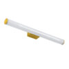 LEDTM® MABEL 60429 Μοντέρνο Φωτιστικό Τοίχου - Απλίκα Καθρέπτη Μπάνιου LED 12W 1400lm 270° AC 220-240V IP44 Φυσικό Λευκό 4500K - Lumileds SMD Chip & TÜV SÜD Driver - Σατινέ Χρυσό Βούρτσας - Μ60 x Π10 x Υ5cm - 3 Χρόνια Εγγύηση - Image 3