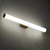 LEDTM® MABEL 60429 Μοντέρνο Φωτιστικό Τοίχου - Απλίκα Καθρέπτη Μπάνιου LED 12W 1400lm 270° AC 220-240V IP44 Φυσικό Λευκό 4500K - Lumileds SMD Chip & TÜV SÜD Driver - Σατινέ Χρυσό Βούρτσας - Μ60 x Π10 x Υ5cm - 3 Χρόνια Εγγύηση - Image 9
