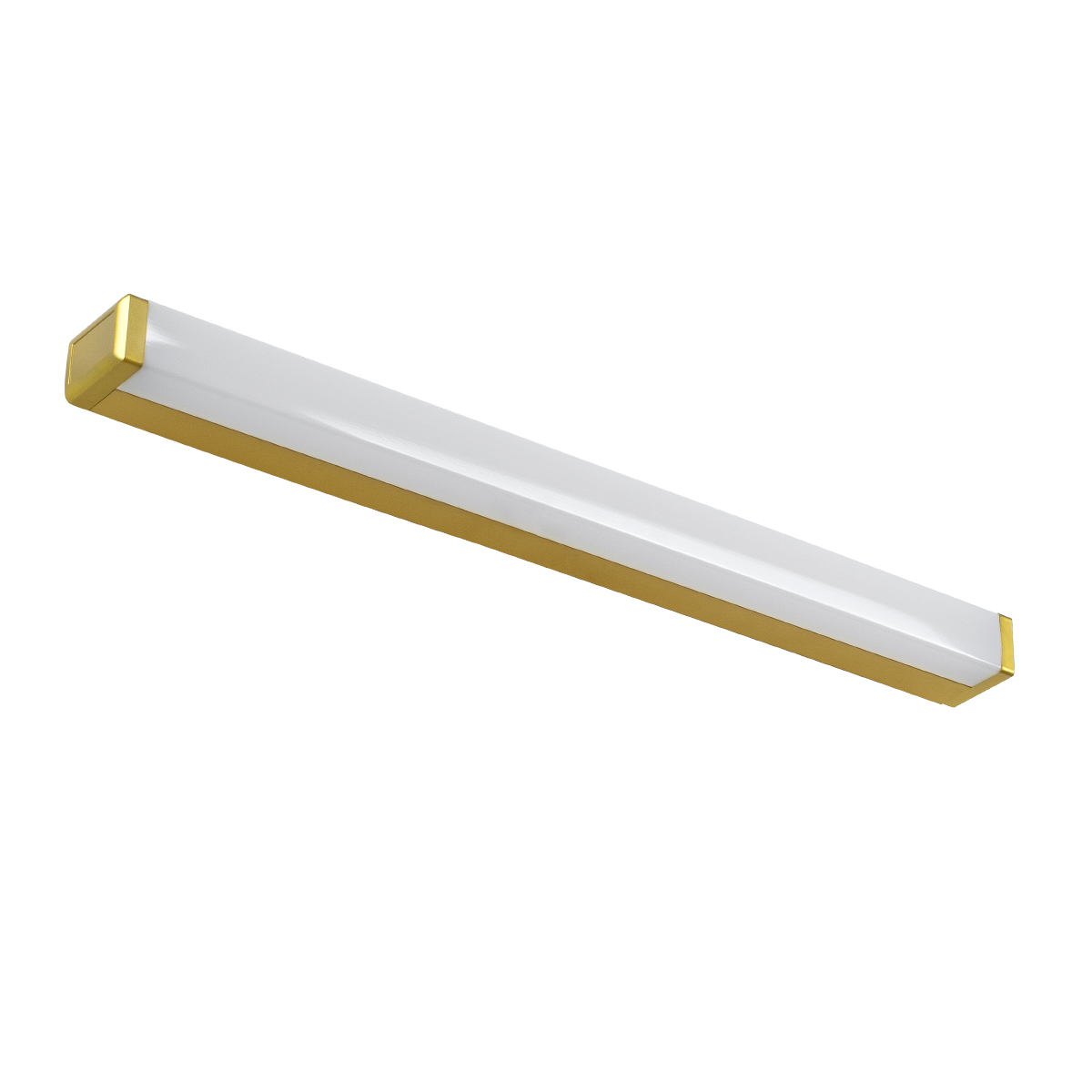 LEDTM® RENATA 60441 Μοντέρνο Φωτιστικό Τοίχου - Απλίκα Καθρέπτη Μπάνιου LED 12W 1400lm 210° AC 220-240V IP44 Φυσικό Λευκό 4500K - Lumileds SMD Chip & TÜV SÜD Driver - Χρυσό - Μ60 x Π4 x Υ5.5cm - 3 Χρόνια Εγγύηση - Image 3