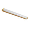 LEDTM® RENATA 60443 Μοντέρνο Φωτιστικό Τοίχου - Απλίκα Καθρέπτη Μπάνιου LED 12W 1400lm 210° AC 220-240V IP44 Φυσικό Λευκό 4500K - Lumileds SMD Chip & TÜV SÜD Driver - Χρυσό Βούρτσας - Μ60 x Π4 x Υ5.5cm - 3 Χρόνια Εγγύηση - Image 3