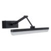 LEDTM® MARA 60446 Μοντέρνο Φωτιστικό Τοίχου - Απλίκα Καθρέπτη Μπάνιου LED 12W 1400lm 120° AC 220-240V IP20 Φυσικό Λευκό 4500K - Lumileds SMD Chip & TÜV SÜD Driver - Μαύρο Ματ - Μ60 x Π15 x Υ13cm - 3 Χρόνια Εγγύηση - Image 4