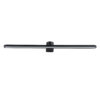 LEDTM® MEGAN 60448 Μοντέρνο Φωτιστικό Τοίχου - Απλίκα Καθρέπτη Μπάνιου LED 12W 1400lm 120° AC 220-240V IP44 Φυσικό Λευκό 4500K - Lumileds SMD Chip & TÜV SÜD Driver - Μαύρο Ματ - Μ60 x Π12 x Υ4cm - 3 Χρόνια Εγγύηση - Image 4