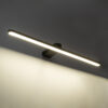 LEDTM® MEGAN 60448 Μοντέρνο Φωτιστικό Τοίχου - Απλίκα Καθρέπτη Μπάνιου LED 12W 1400lm 120° AC 220-240V IP44 Φυσικό Λευκό 4500K - Lumileds SMD Chip & TÜV SÜD Driver - Μαύρο Ματ - Μ60 x Π12 x Υ4cm - 3 Χρόνια Εγγύηση - Image 9