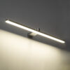 LEDTM® MEGAN 60449 Μοντέρνο Φωτιστικό Τοίχου - Απλίκα Καθρέπτη Μπάνιου LED 12W 1400lm 120° AC 220-240V IP44 Φυσικό Λευκό 4500K - Lumileds SMD Chip & TÜV SÜD Driver - Νίκελ Χρώμιο - Μ60 x Π12 x Υ4cm - 3 Χρόνια Εγγύηση - Image 9