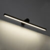 LEDTM® ROSA 60450 Μοντέρνο Φωτιστικό Τοίχου - Απλίκα Καθρέπτη Μπάνιου LED 12W 1400lm 120° AC 220-240V IP20 Φυσικό Λευκό 4500K - Lumileds SMD Chip & TÜV SÜD Driver - Μαύρο Ματ - Μ60 x Π15 x Υ7cm - 3 Χρόνια Εγγύηση - Image 9