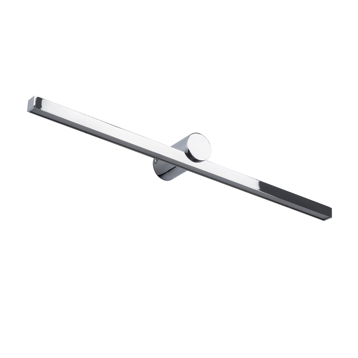 LEDTM® ROSA 60451 Μοντέρνο Φωτιστικό Τοίχου - Απλίκα Καθρέπτη Μπάνιου LED 12W 1400lm 120° AC 220-240V IP44 Φυσικό Λευκό 4500K - Lumileds SMD Chip & TÜV SÜD Driver - Νίκελ Χρώμιο - Μ60 x Π15 x Υ7cm - 3 Χρόνια Εγγύηση - Image 3