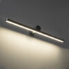 LEDTM® ROSA 60451 Μοντέρνο Φωτιστικό Τοίχου - Απλίκα Καθρέπτη Μπάνιου LED 12W 1400lm 120° AC 220-240V IP44 Φυσικό Λευκό 4500K - Lumileds SMD Chip & TÜV SÜD Driver - Νίκελ Χρώμιο - Μ60 x Π15 x Υ7cm - 3 Χρόνια Εγγύηση - Image 9