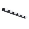 LEDTM® BELLA 60452 Μοντέρνο Φωτιστικό Τοίχου - Απλίκα Καθρέπτη Μπάνιου LED 18W 2052lm 300° AC 220-240V IP44 Φυσικό Λευκό 4500K - Bridgelux COB Chip & TÜV SÜD Driver - Μαύρο Ματ & Λευκό - Μ70 x Π11 x Υ6cm - 3 Χρόνια Εγγύηση - Image 3