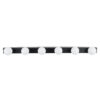 LEDTM® BELLA 60452 Μοντέρνο Φωτιστικό Τοίχου - Απλίκα Καθρέπτη Μπάνιου LED 18W 2052lm 300° AC 220-240V IP44 Φυσικό Λευκό 4500K - Bridgelux COB Chip & TÜV SÜD Driver - Μαύρο Ματ & Λευκό - Μ70 x Π11 x Υ6cm - 3 Χρόνια Εγγύηση - Image 6