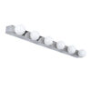 LEDTM® BELLA 60453 Μοντέρνο Φωτιστικό Τοίχου - Απλίκα Καθρέπτη Μπάνιου LED 18W 2052lm 300° AC 220-240V IP44 Φυσικό Λευκό 4500K - Bridgelux COB Chip & TÜV SÜD Driver - Ασημί & Λευκό - Μ70 x Π11 x Υ6cm - 3 Χρόνια Εγγύηση - Image 3