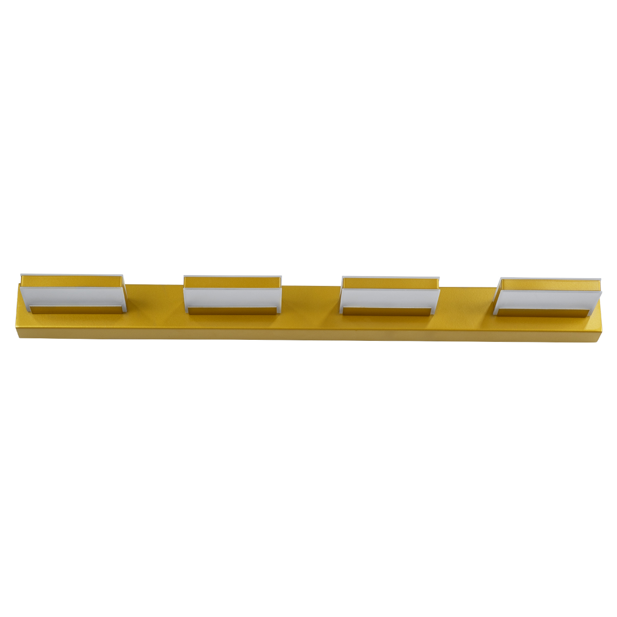 LEDTM® KARLA 60457 Μοντέρνο Φωτιστικό Τοίχου - Απλίκα Καθρέπτη Μπάνιου LED 14W 1600lm 180° AC 220-240V IP44 Φυσικό Λευκό 4500K - Lumileds SMD Chip & TÜV SÜD Driver - Χρυσό - Μ60 x Π9 x Υ5cm - 3 Χρόνια Εγγύηση - Image 4