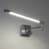 LEDTM® FRIDA 60458 Μοντέρνο Φωτιστικό Τοίχου - Απλίκα Καθρέπτη Μπάνιου LED 12W 1400lm 120° AC 220-240V IP44 Φυσικό Λευκό 4500K - Lumileds SMD Chip & TÜV SÜD Driver - Νίκελ Χρώμιο - Μ51 x Π25 x Υ10cm - 3 Χρόνια Εγγύηση - Image 8