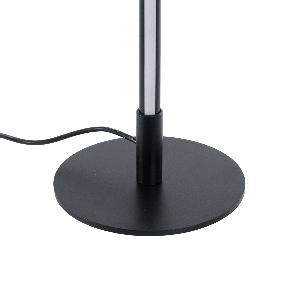 LEDTM® DALUMA 60467 Μοντέρνο Επιτραπέζιο Φωτιστικό LED 8W 880lm 200° AC 220-240V IP20 Ρυθμιζόμενο Λευκό CCT με On/Off 2700K/4500K/6000K - Lumileds SMD Chip - Μαύρο - Μ15 x Π15 x Υ46cm - 3 Χρόνια Εγγύηση - Image 6