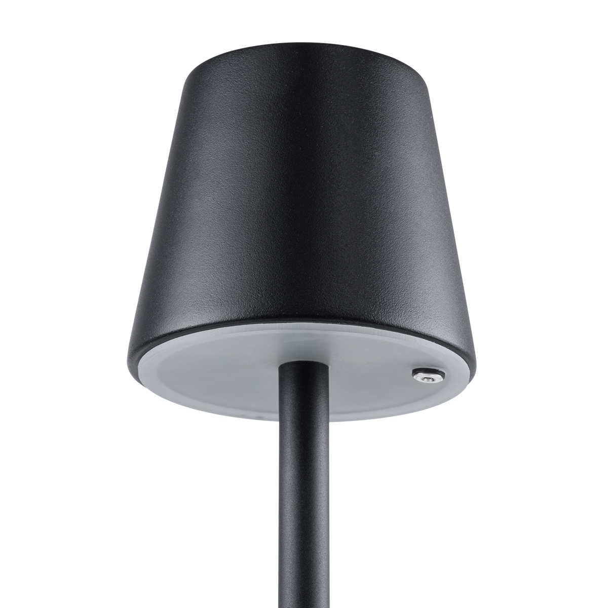 LEDTM® NEGA 60473 Μοντέρνο Επιτραπέζιο Φωτιστικό LED 2.2W 154lm 360° DC 5V με USB με Επαναφορτιζόμενη Μπαταρία Li-ion 3.7V 4000mAh IP20 Θερμό Λευκό 2700K με Αφή Dimmable - Lumileds SMD Chip - Μαύρο - Μ10 x Π10 x Υ39cm - 2 Χρόνια Εγγύηση - Image 9
