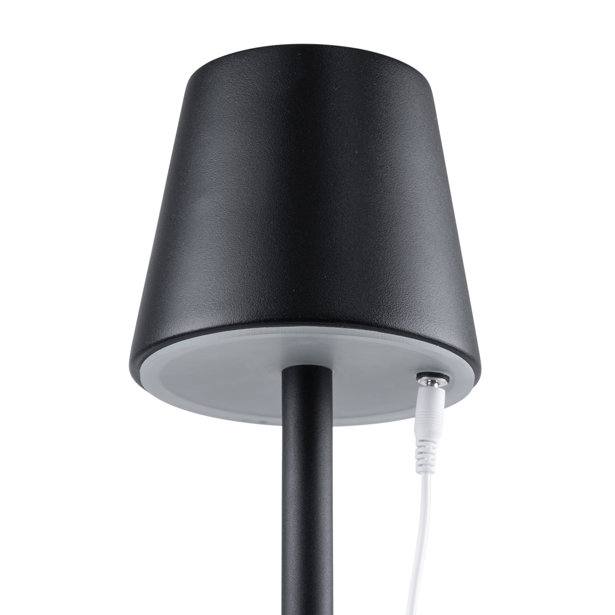 LEDTM® NEGA 60473 Μοντέρνο Επιτραπέζιο Φωτιστικό LED 2.2W 154lm 360° DC 5V με USB με Επαναφορτιζόμενη Μπαταρία Li-ion 3.7V 4000mAh IP20 Θερμό Λευκό 2700K με Αφή Dimmable - Lumileds SMD Chip - Μαύρο - Μ10 x Π10 x Υ39cm - 2 Χρόνια Εγγύηση - Image 10