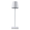 LEDTM® NEGA 60474 Μοντέρνο Επιτραπέζιο Φωτιστικό LED 2.2W 154lm 360° DC 5V με USB με Επαναφορτιζόμενη Μπαταρία Li-ion 3.7V 4000mAh IP20 Θερμό Λευκό 2700K με Αφή Dimmable - Lumileds SMD Chip - Λευκό - Μ10 x Π10 x Υ39cm - 2 Χρόνια Εγγύηση - Image 3