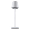 LEDTM® NEGA 60474 Μοντέρνο Επιτραπέζιο Φωτιστικό LED 2.2W 154lm 360° DC 5V με USB με Επαναφορτιζόμενη Μπαταρία Li-ion 3.7V 4000mAh IP20 Θερμό Λευκό 2700K με Αφή Dimmable - Lumileds SMD Chip - Λευκό - Μ10 x Π10 x Υ39cm - 2 Χρόνια Εγγύηση - Image 5