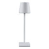 LEDTM® NEGA 60474 Μοντέρνο Επιτραπέζιο Φωτιστικό LED 2.2W 154lm 360° DC 5V με USB με Επαναφορτιζόμενη Μπαταρία Li-ion 3.7V 4000mAh IP20 Θερμό Λευκό 2700K με Αφή Dimmable - Lumileds SMD Chip - Λευκό - Μ10 x Π10 x Υ39cm - 2 Χρόνια Εγγύηση - Image 6