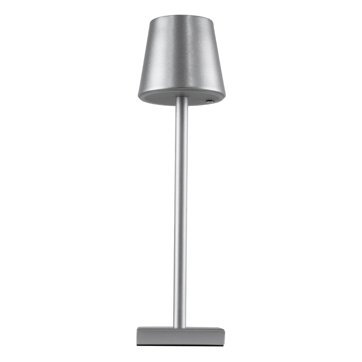 LEDTM® NEGA 60476 Μοντέρνο Επιτραπέζιο Φωτιστικό LED 2.2W 154lm 360° DC 5V με USB με Επαναφορτιζόμενη Μπαταρία Li-ion 3.7V 4000mAh IP20 Θερμό Λευκό 2700K με Αφή Dimmable - Lumileds SMD Chip - Ασημί - Μ10 x Π10 x Υ39cm - 2 Χρόνια Εγγύηση - Image 5