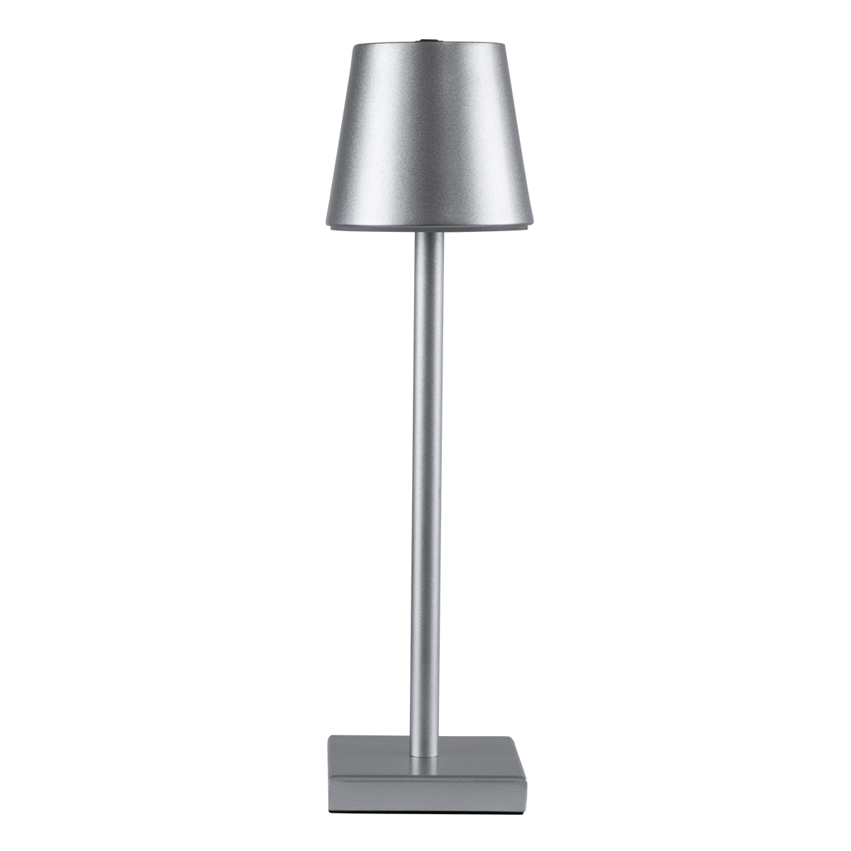 LEDTM® NEGA 60476 Μοντέρνο Επιτραπέζιο Φωτιστικό LED 2.2W 154lm 360° DC 5V με USB με Επαναφορτιζόμενη Μπαταρία Li-ion 3.7V 4000mAh IP20 Θερμό Λευκό 2700K με Αφή Dimmable - Lumileds SMD Chip - Ασημί - Μ10 x Π10 x Υ39cm - 2 Χρόνια Εγγύηση - Image 6