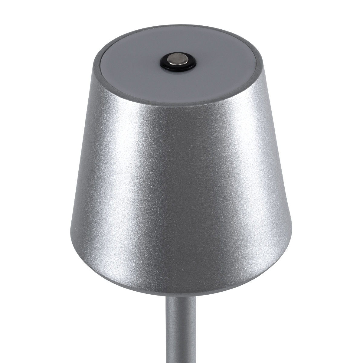 LEDTM® NEGA 60476 Μοντέρνο Επιτραπέζιο Φωτιστικό LED 2.2W 154lm 360° DC 5V με USB με Επαναφορτιζόμενη Μπαταρία Li-ion 3.7V 4000mAh IP20 Θερμό Λευκό 2700K με Αφή Dimmable - Lumileds SMD Chip - Ασημί - Μ10 x Π10 x Υ39cm - 2 Χρόνια Εγγύηση - Image 8