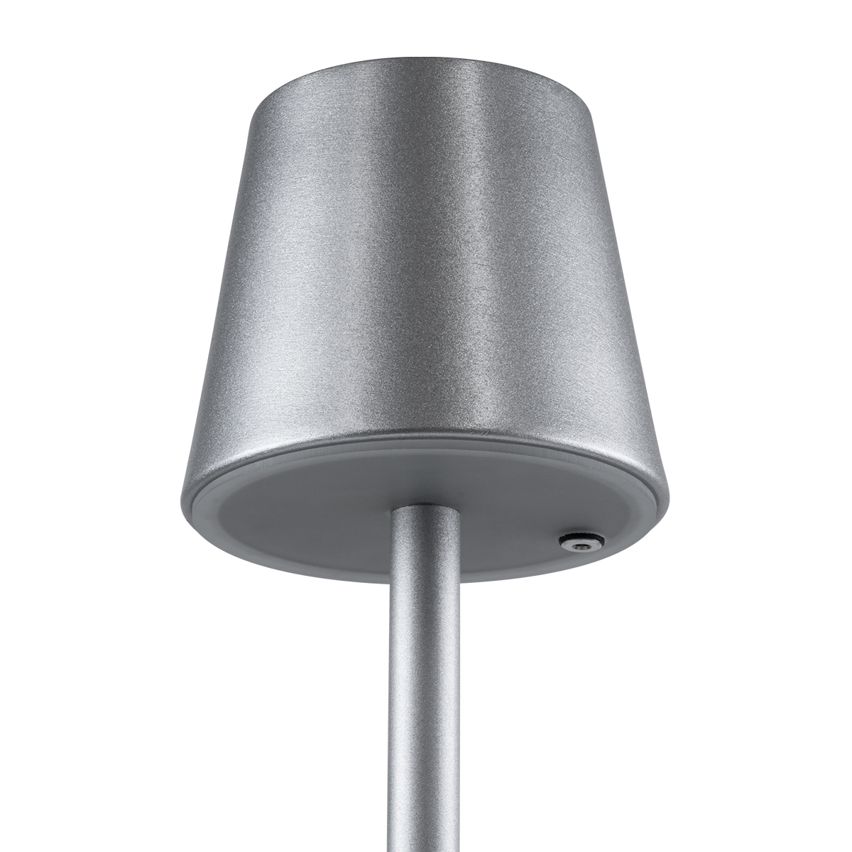 LEDTM® NEGA 60476 Μοντέρνο Επιτραπέζιο Φωτιστικό LED 2.2W 154lm 360° DC 5V με USB με Επαναφορτιζόμενη Μπαταρία Li-ion 3.7V 4000mAh IP20 Θερμό Λευκό 2700K με Αφή Dimmable - Lumileds SMD Chip - Ασημί - Μ10 x Π10 x Υ39cm - 2 Χρόνια Εγγύηση - Image 9
