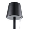 LEDTM® NEGA 60477 Μοντέρνο Επιδαπέδιο Φωτιστικό LED 2.2W 154lm 360° DC 5V με USB 2.0 με Επαναφορτιζόμενη Μπαταρία Li-ion 3.7V 4000mAh IP44 Θερμό Λευκό 2700K με Αφή Dimmable - Lumileds SMD Chip - Μαύρο - Μ10 x Π10 x Υ135cm - 2 Χρόνια Εγγύηση - Image 10